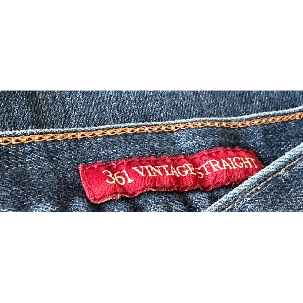 Lucky Brand 361 Vintage Straight Jeans Men's 34x32  Denim Pants Fit 35X31 - Picture 7 of 8